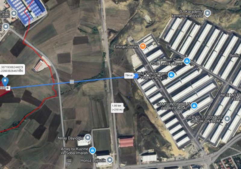 TOYBELEN SANAYİ YAKININDA 5.000 m² KİRALIK TİCARİ ARSA