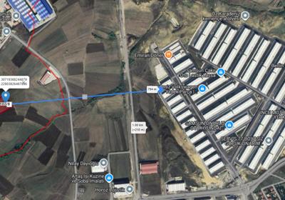 TOYBELEN SANAYİ YAKININDA 5.000 m² KİRALIK TİCARİ ARSA